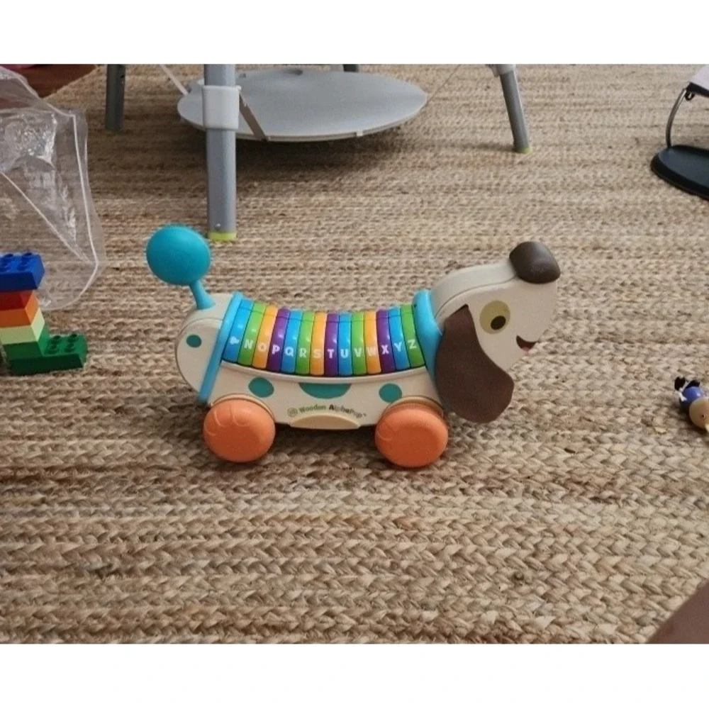 LeapFrog‎ Wooden Alphapup | Wooden Learning & Developmental Toy with Interactive
